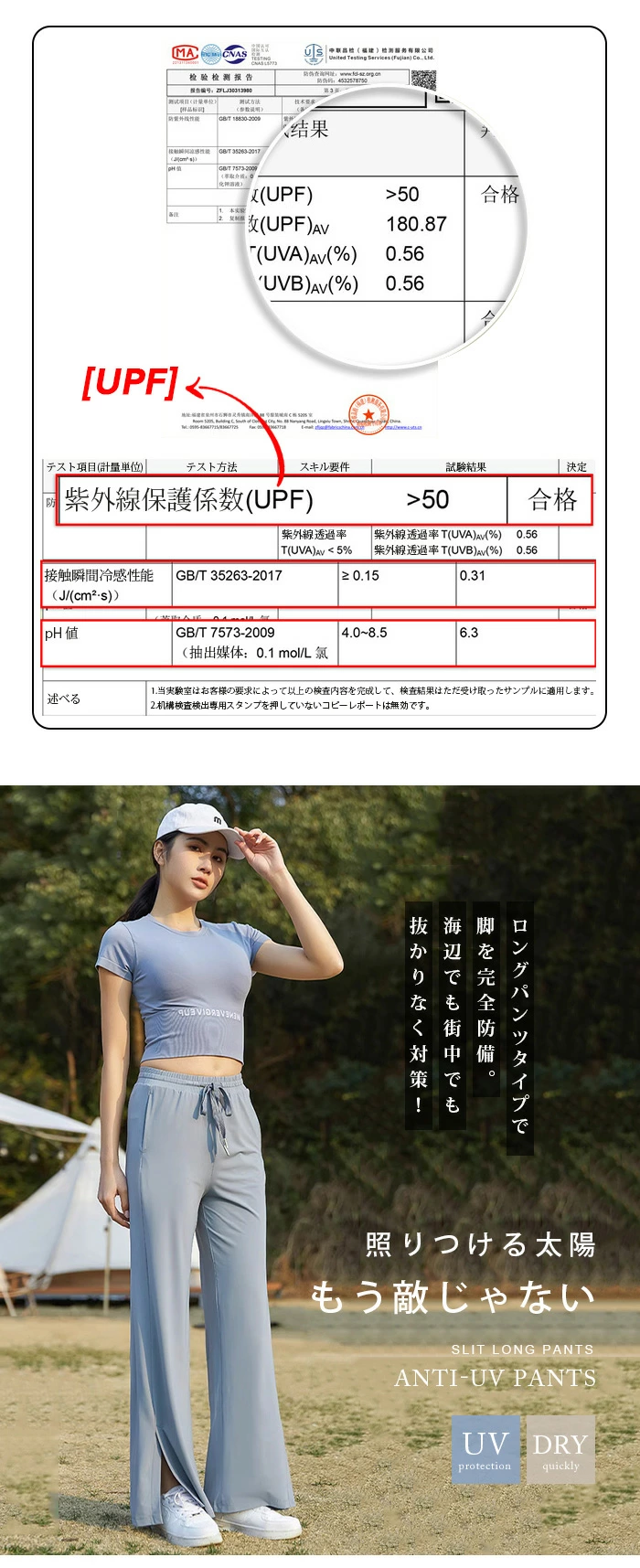 ドライロングパンツ ボトムス レディース ワイドパンツ ヨガパンツ 吸水速乾 ddjp23588