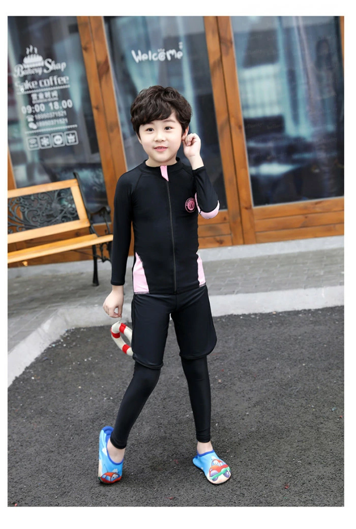 子供 水着 ラッシュガード 長袖 キッズスイムウェア 男の子3点セット/女の子2点セット UV対策 siyu1903