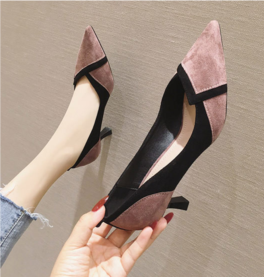 パンプス 黒 フォーマル 5.5cm 痛くない 歩きやすい