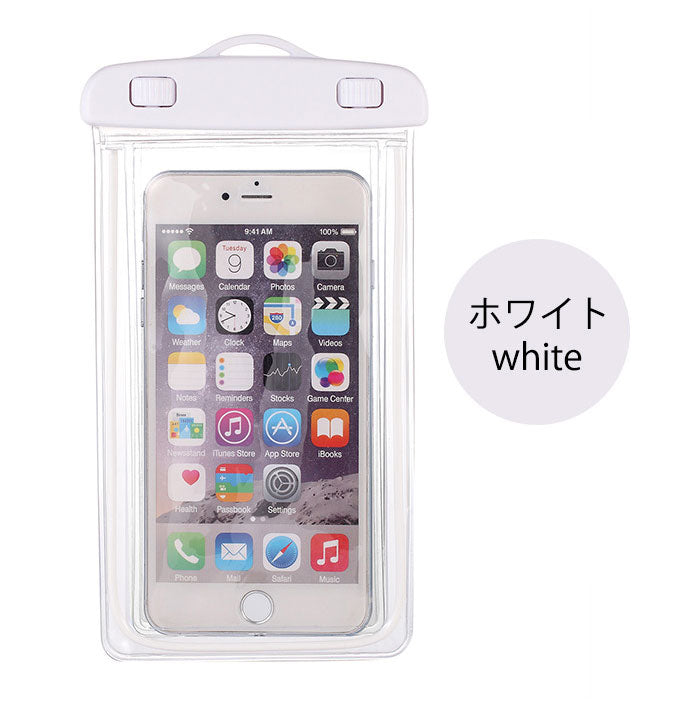 防水ケース 防水 ケース 全面防水 クリア iphone 携帯電話用ドライバッグ shoujike01