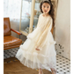 女の子 ワンピース 白 レースワンピース ドレス フォーマル 子供ワンピース エレガント hbb4557