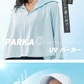 UVカット性能の最高ランクUPF50+ 有害な紫外線を99%カット 夏の強い日差しから肌を守る ラッシュガード レディース つば付き 速乾 自転車用 軽量 運転 ポンチョ  qqdou7009